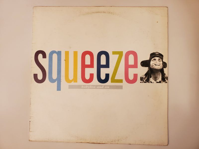 Squeeze Babylon and On vinyl record